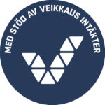 Med stöd av Veikkaus intäkter -logo